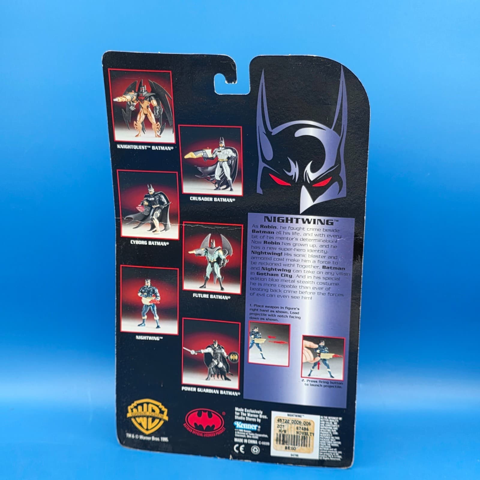 Batman Nightwing Special Edition Action Figure MOC WB Studio Store Excl Kenner - Thumbnail 5