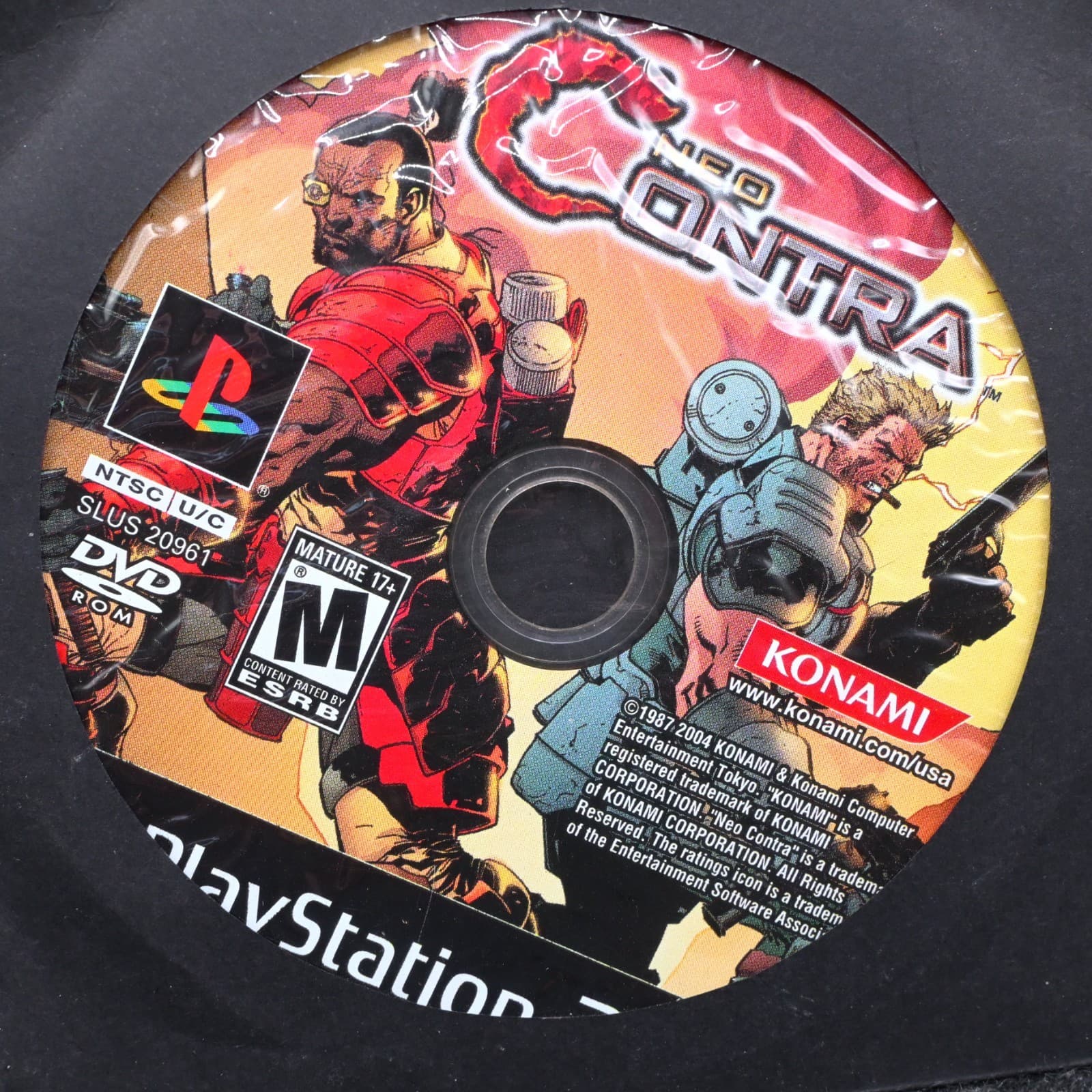 Neo Contra PS2 PlayStation 2 - DISC ONLY Konami - Super Clean - Tested & Working - Thumbnail 2