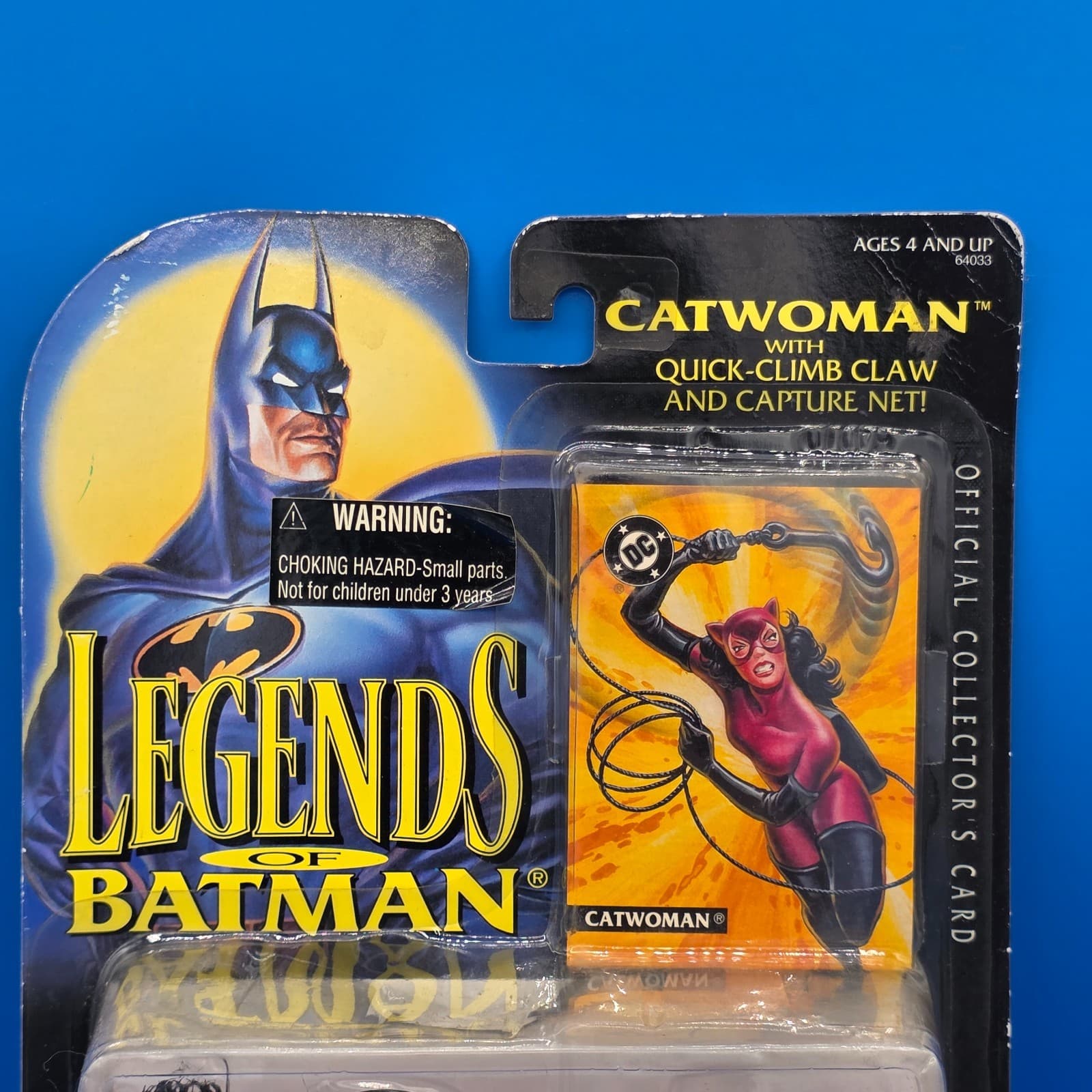 Catwoman 1994 LEGENDS OF BATMAN DC Comics Kenner MOC - Thumbnail 6