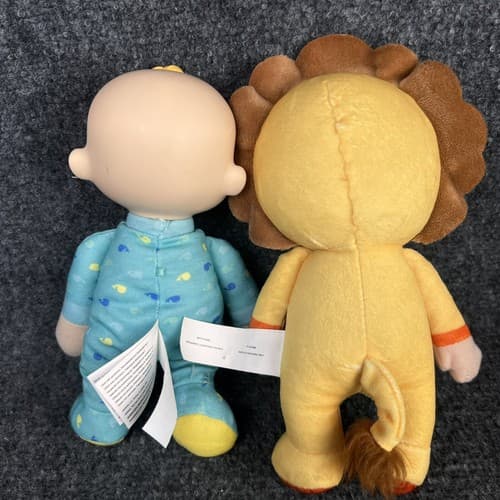 Cocomelon JJ 8” Plush Doll And Plush Backpack Lion Monkey Dog Koala Fit Lot Of 7 - Thumbnail 9