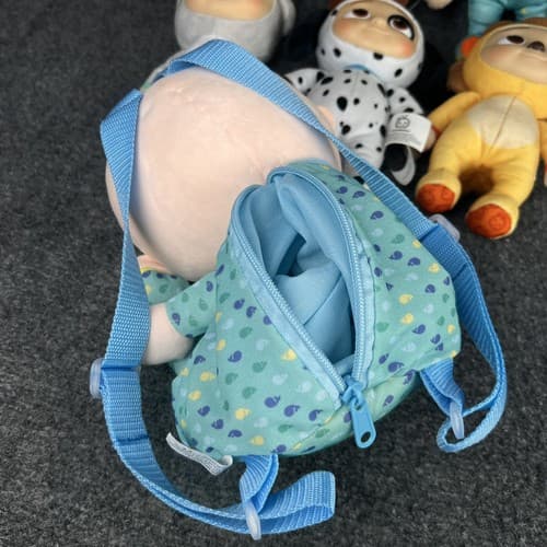 Cocomelon JJ 8” Plush Doll And Plush Backpack Lion Monkey Dog Koala Fit Lot Of 7 - Thumbnail 4