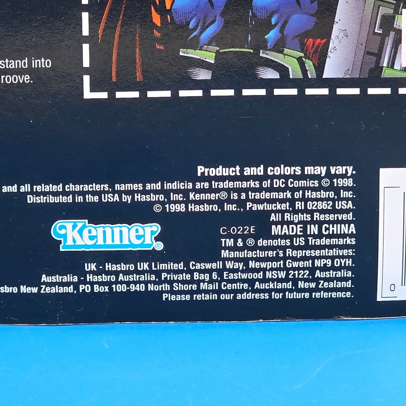 Vintage 1998 JLA Justice League of America Batman Action Figure Kenner - Thumbnail 3