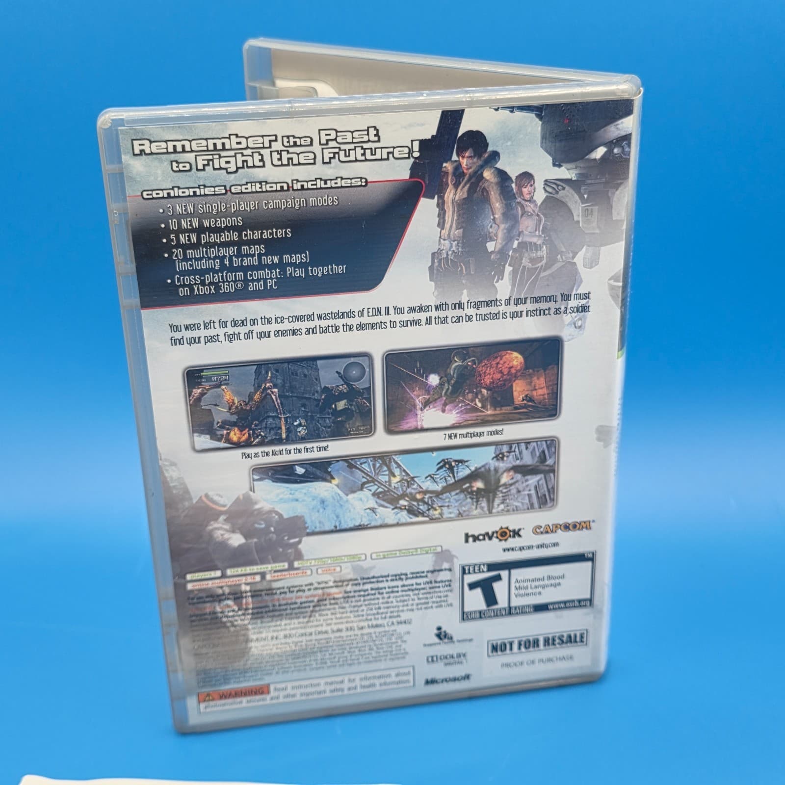 Lost Planet: Extreme Condition (Xbox 360, 2007) Complete w/ Manual CIB Tested - Thumbnail 4
