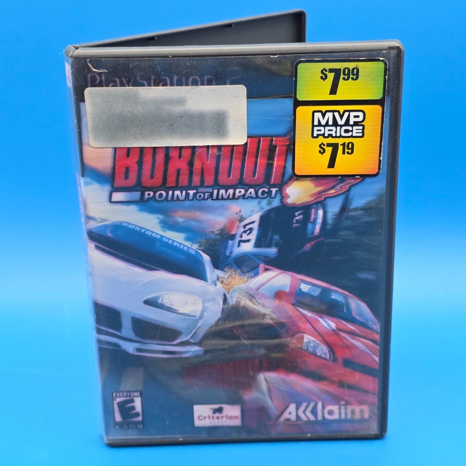 Burnout PS2 Sony Playstation 2 No Manual Black Label - Thumbnail 3
