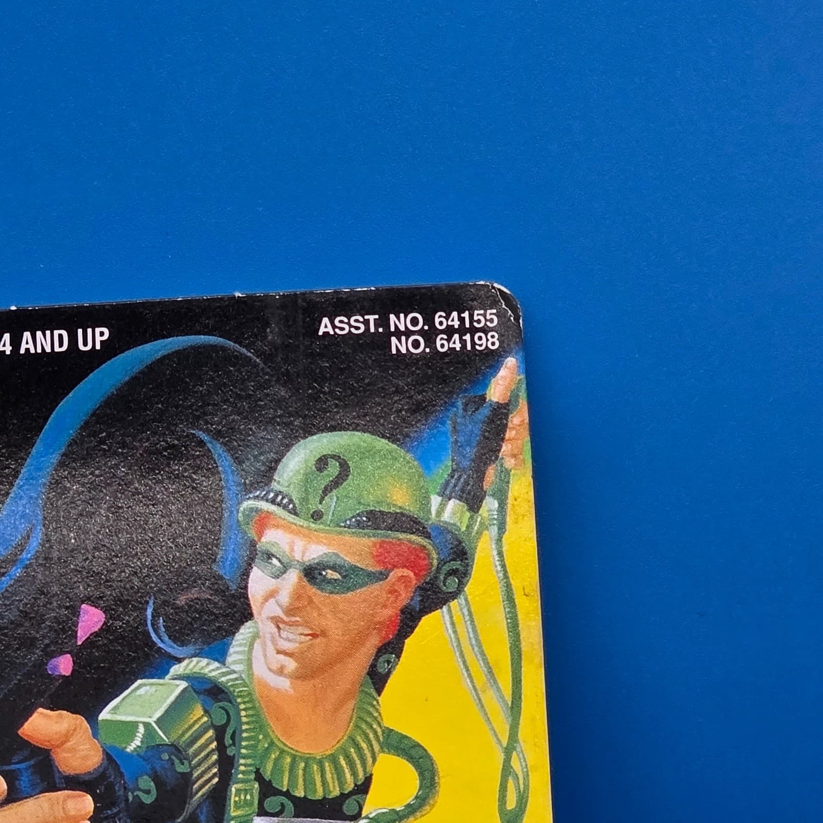 1995 Kenner Batman Forever The Riddler With Blasting Question Mark Bazooka MOC - Thumbnail 3