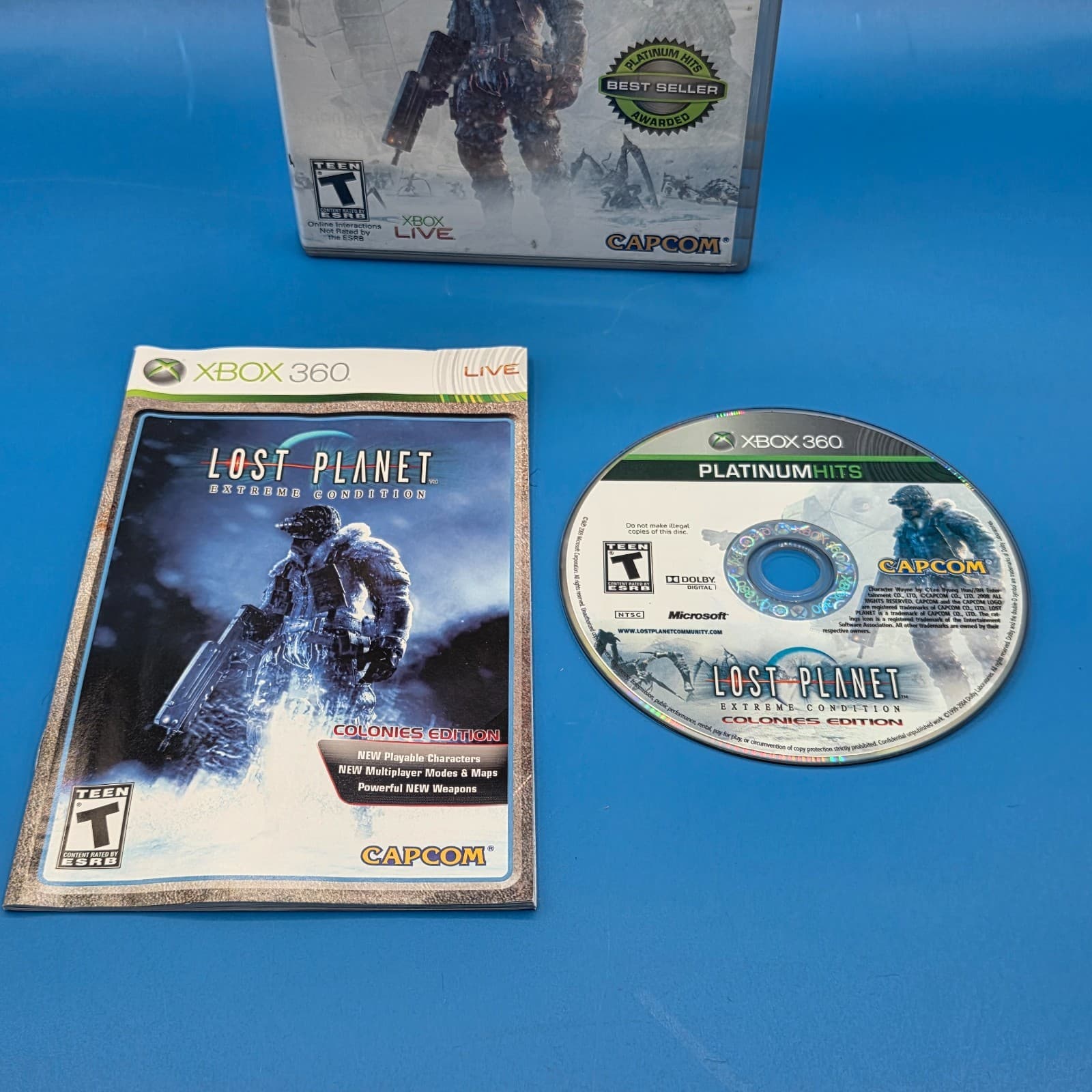 Lost Planet: Extreme Condition (Xbox 360, 2007) Complete w/ Manual CIB Tested - Thumbnail 2