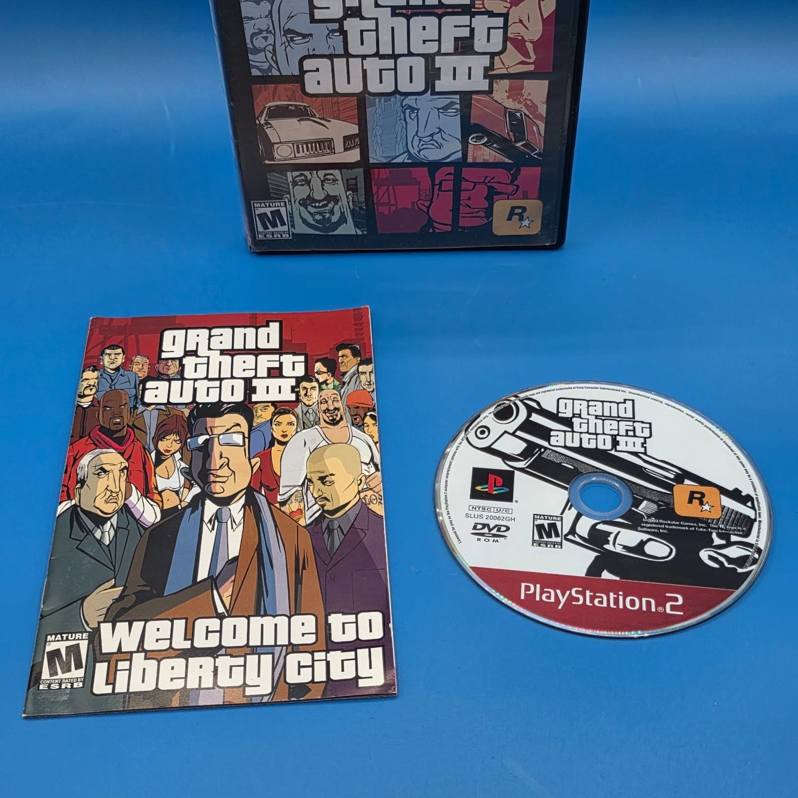 Grand Theft Auto III 3 (PlayStation 2, 2003) No Map Tested Working - Thumbnail 2