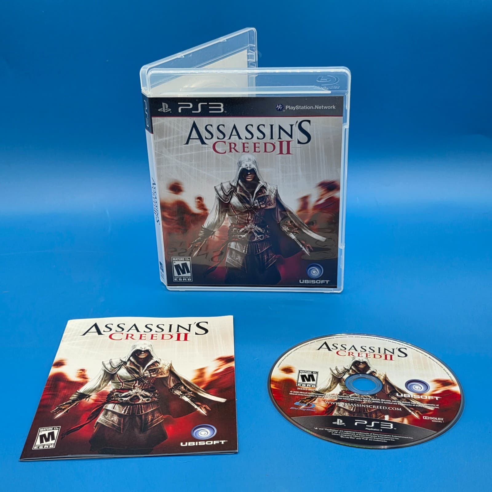 Assassin's Creed II 2 - PlayStation 3 PS3 - Black Label - Complete w/ Manual