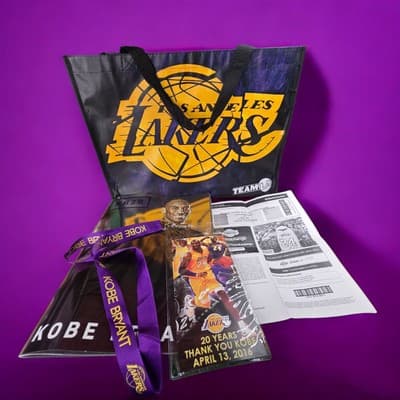 Kobe Bryant Commemorative Book Final Game 4/13 Staples Limited Edition & other