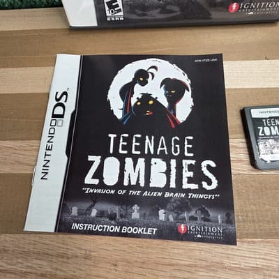 Teenage Zombies (Nintendo DS, 2008) Complete CIB Tested & Working - Thumbnail 2