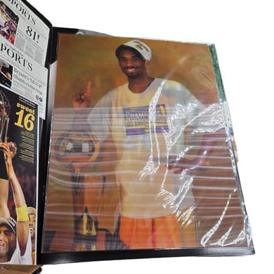 Kobe Bryant Commemorative Book Final Game 4/13 Staples Limited Edition Lanyard - Thumbnail 8