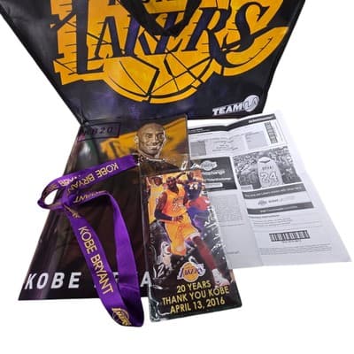 Kobe Bryant Commemorative Book Final Game 4/13 Staples Limited Edition & other - Thumbnail 2