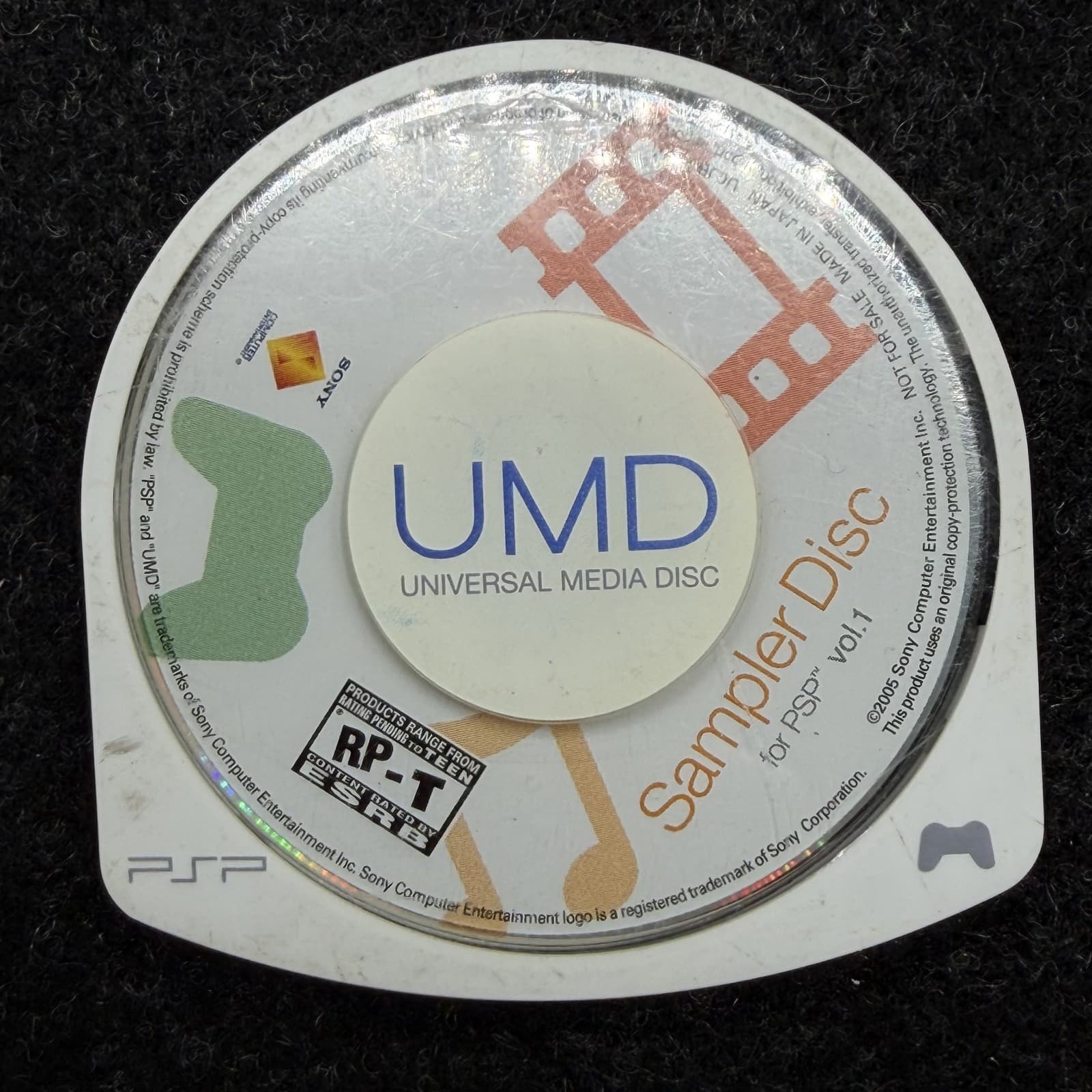 Sony PSP System Sampler Disc for PSP Vol. 1 2005