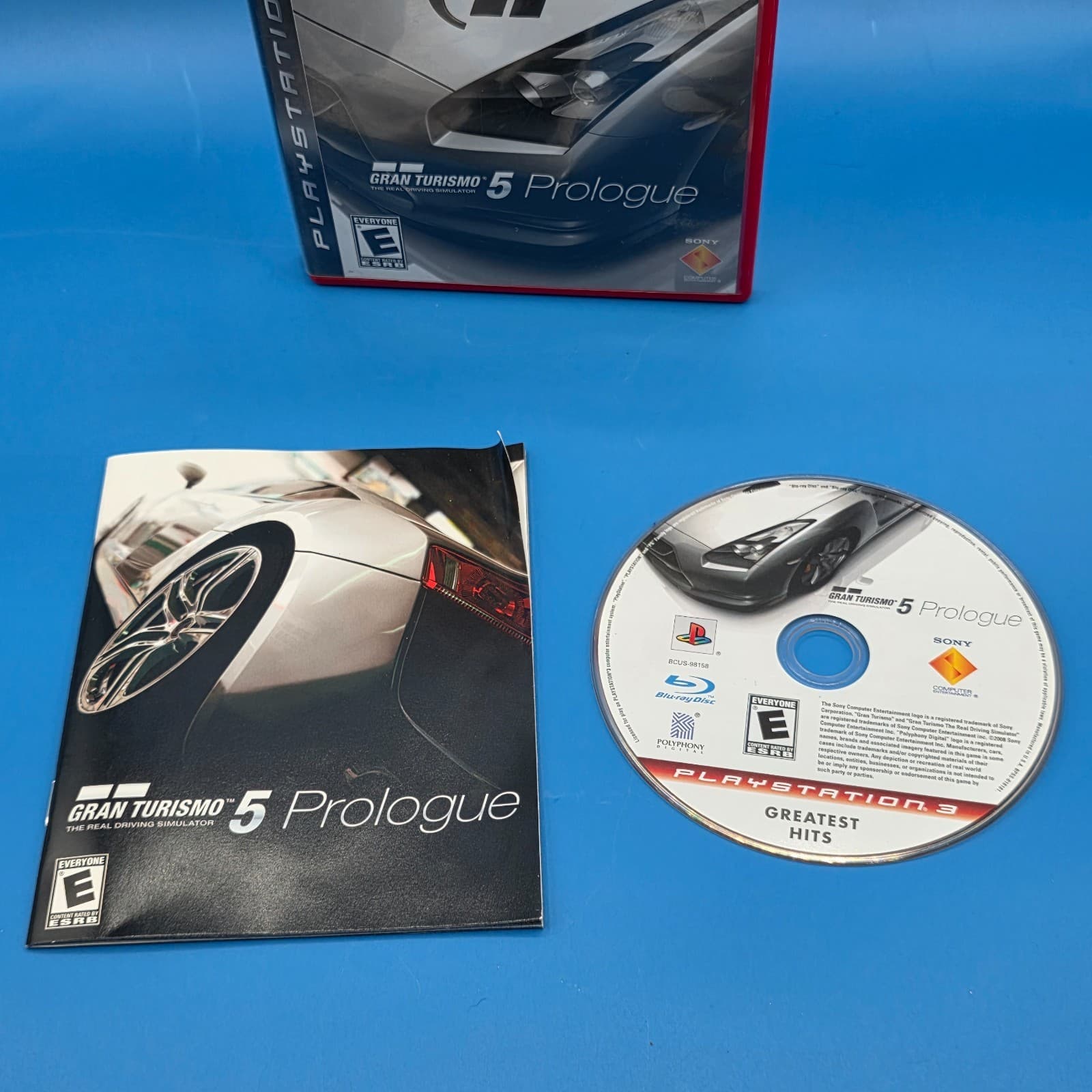 Gran Turismo 5 Prologue PS3 PlayStation 3 + Reg Card - Complete CIB - Thumbnail 2