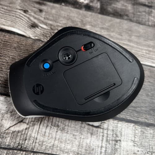 HP X7500 Bluetooth Wireless Ergonomic White Mouse - Thumbnail 3