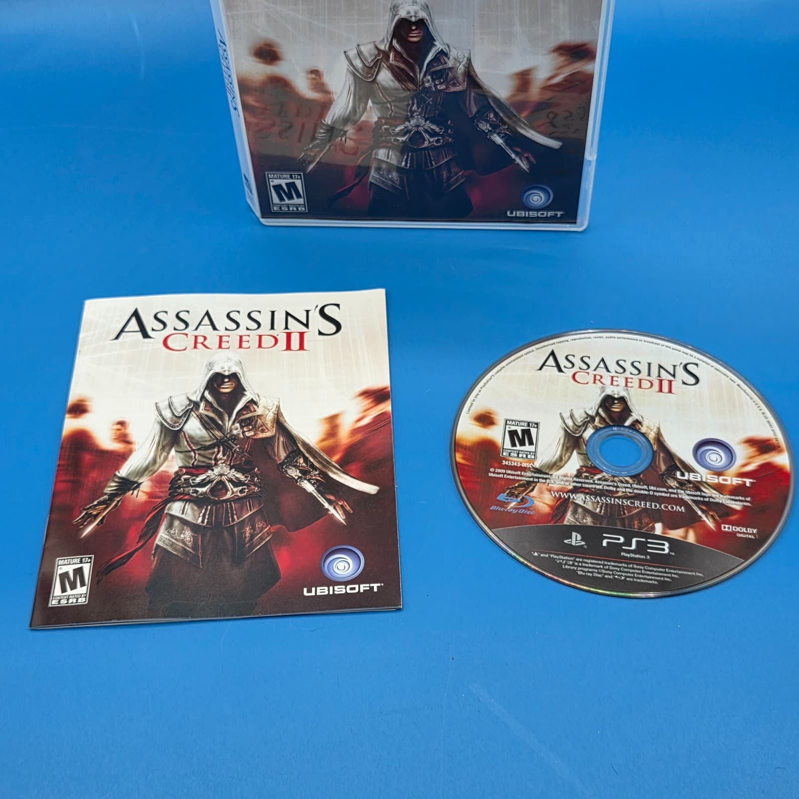 Assassin's Creed II 2 - PlayStation 3 PS3 - Black Label - Complete w/ Manual - Thumbnail 2