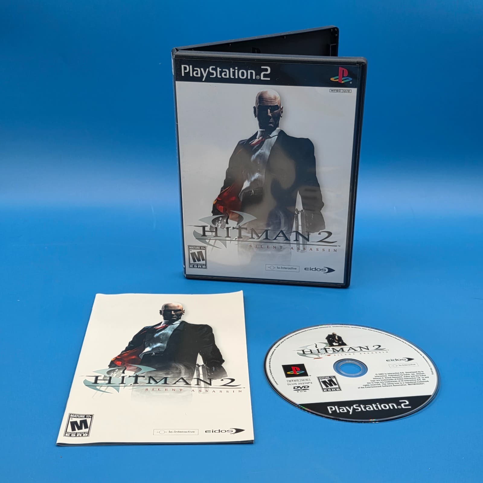Hitman Trilogy PS2 (Sony PlayStation 2, 2007) Complete CIB w/manuals Tested - Thumbnail 8