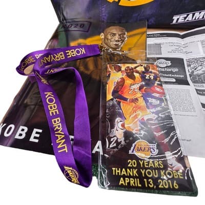 Kobe Bryant Commemorative Book Final Game 4/13 Staples Limited Edition & other - Thumbnail 3