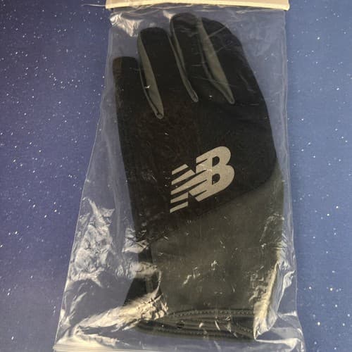New Balance Performance DWR Gloves Men Size 11 Touch-Tip Tech Reflective Details - Thumbnail 4