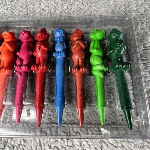 Vintage 1995 Looney Tunes Warner Coloring Book Crayons Set RARE w/box - Thumbnail 13