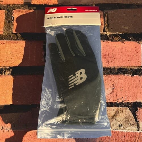 New Balance Performance DWR Gloves Men Size 11 Touch-Tip Tech Reflective Details