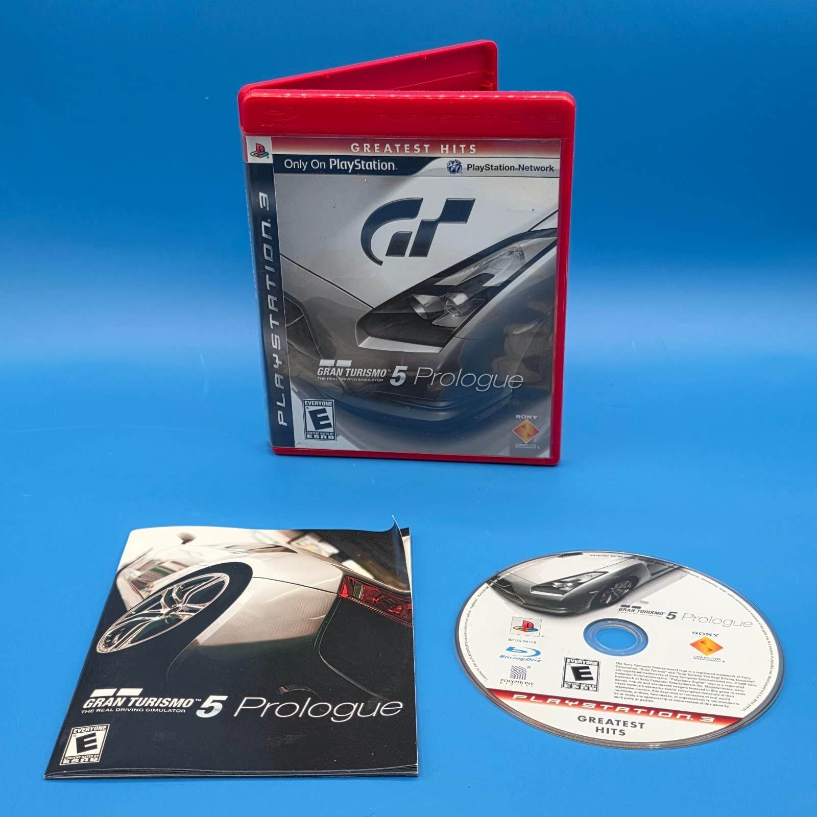 Gran Turismo 5 Prologue PS3 PlayStation 3 + Reg Card - Complete CIB