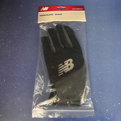 New Balance Performance DWR Gloves Men Size 11 Touch-Tip Tech Reflective Details - Thumbnail 2