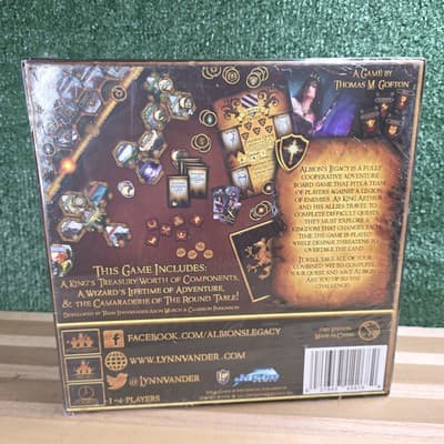 Jasco Games: Albion's Legacy: Second Edition: Sealed Cooperative Adventure Game - Thumbnail 6
