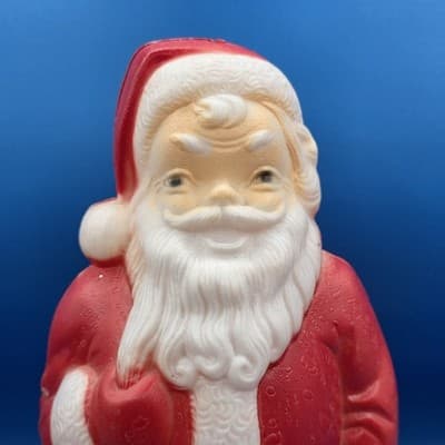 Empire Santa Claus Blow Mold Vintage 13" Lighted 1968 All Original - Thumbnail 2