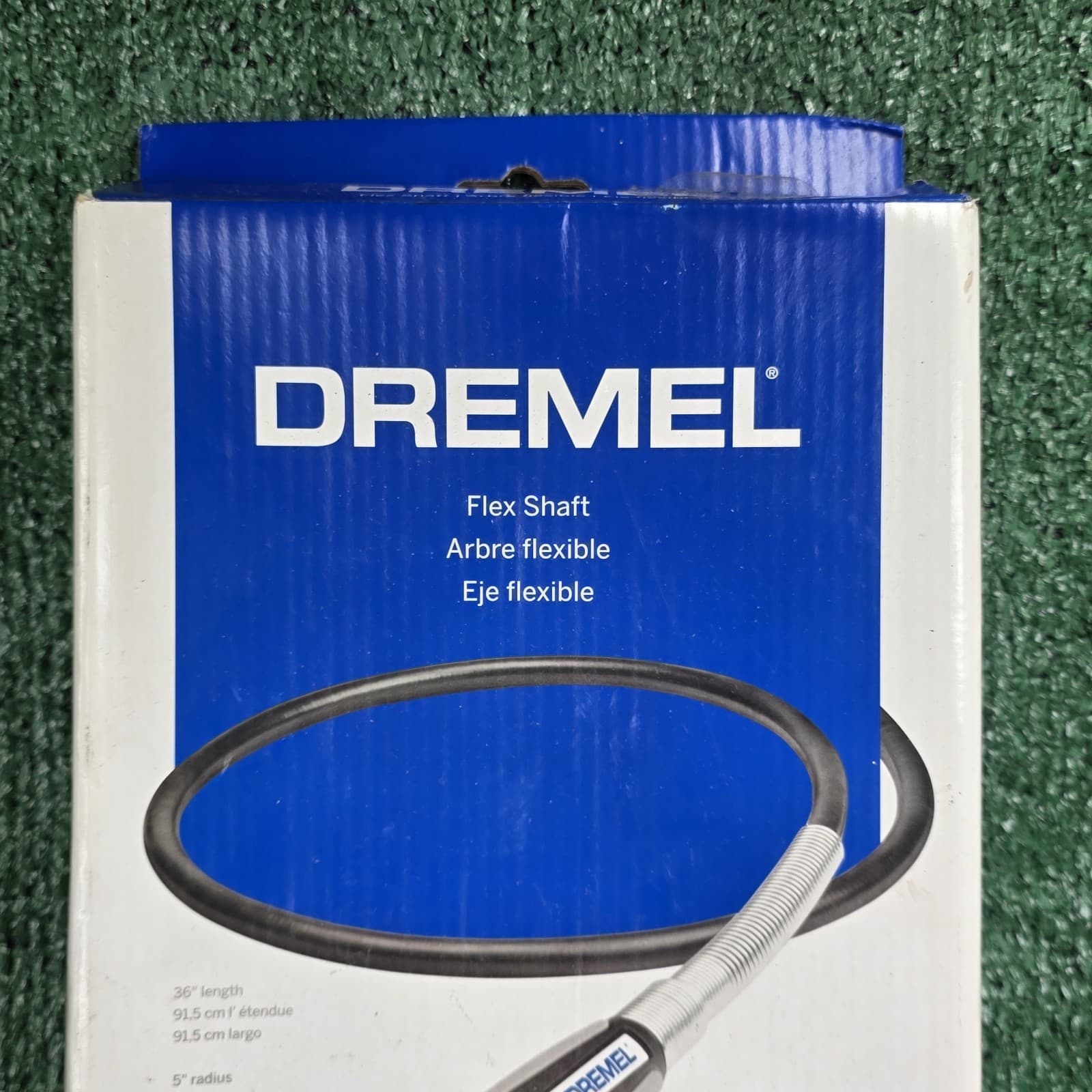 New Open Box Dremal Flex 36" Shaft 6" Bend Radius 1/8 Collet Included - Thumbnail 8