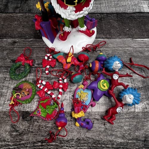 2001 DEPTARTMENT 56 Grinch Advent Tree COUNTDOWN TO CHRISTMAS *NOT COMPLETE* - Thumbnail 3