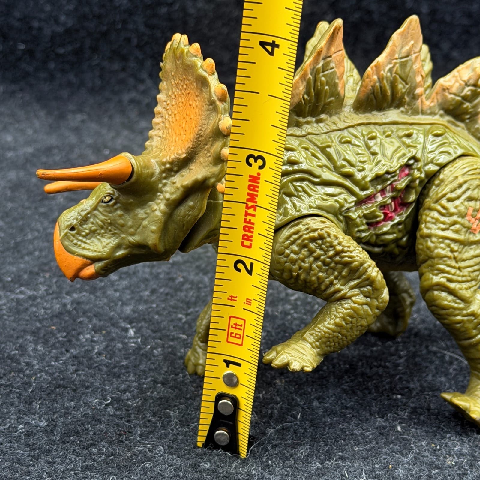 Jurassic World Stegoceratops Loose Action Figure Hasbro 2015 - Thumbnail 3