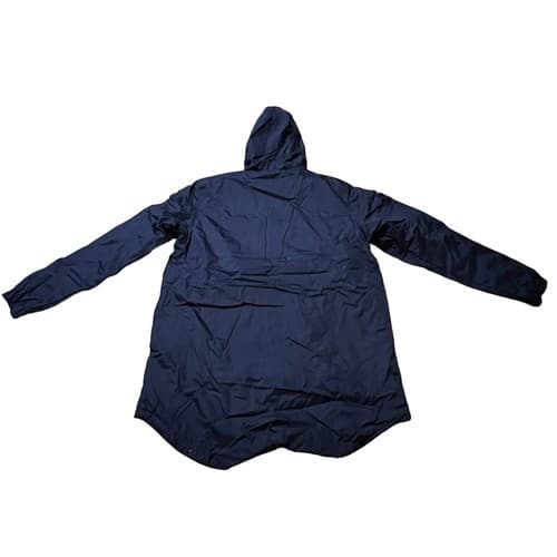 New Admiral Men Size XL Navy Rival Padded Bench Coat Jacket #0852 Hooded - Thumbnail 3