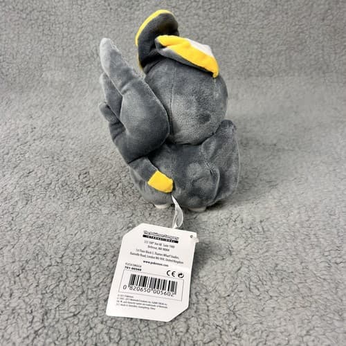 2011 Pokemon Center New York NY Emolga Plush Black And White New w/ Tags - Thumbnail 4