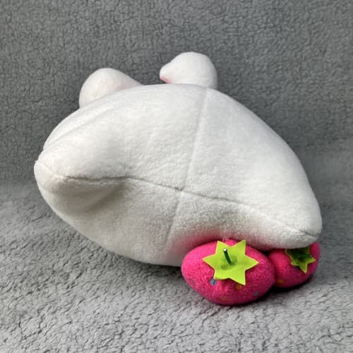 Vintage 2002 Sanrio Smiles Hello Kitty Pink Strawberry Dress 11.5” Plush Rare - Thumbnail 9
