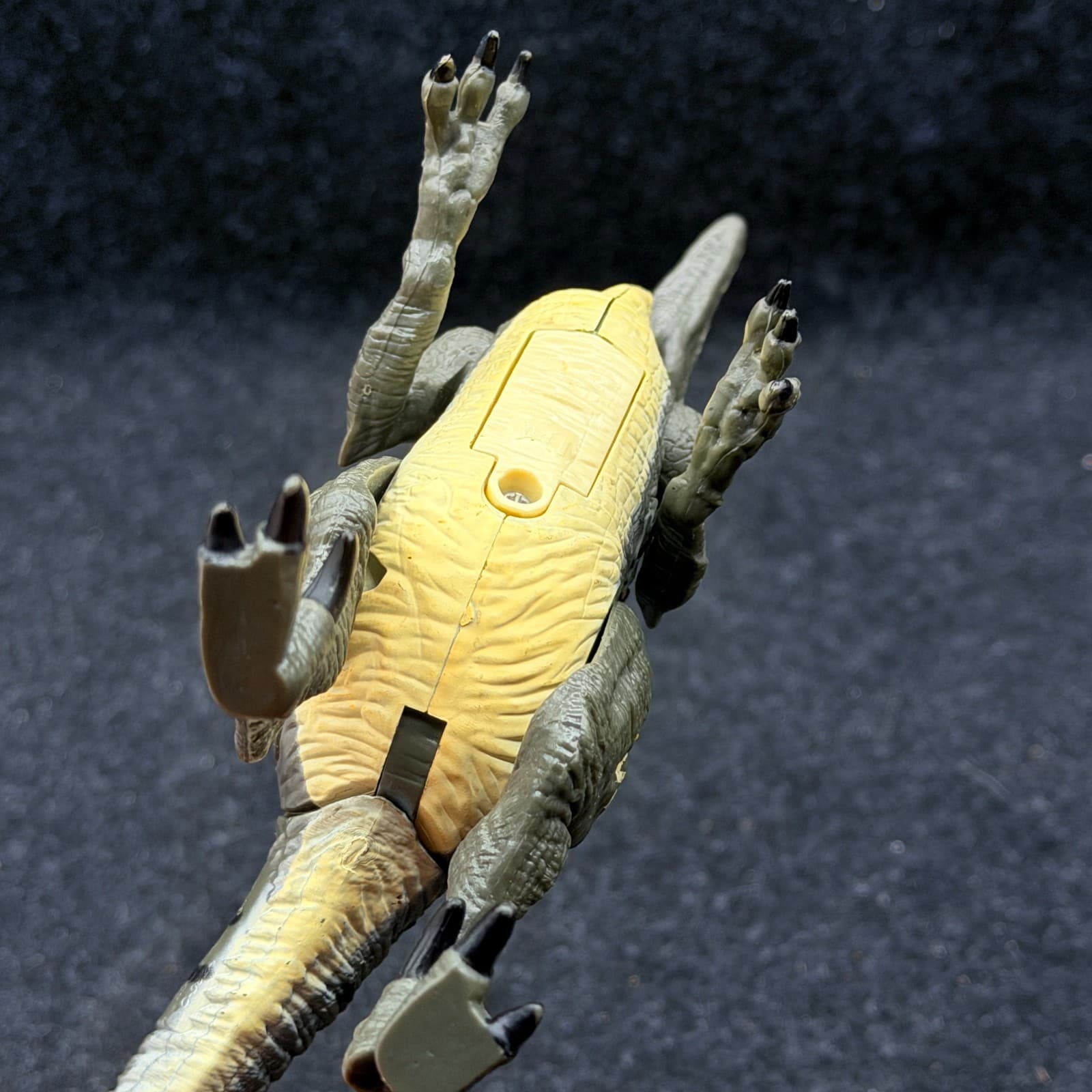 2015 Blue Alpha Electronic Velociraptor 7" Action Figure Jurassic World Park 4 - Thumbnail 6