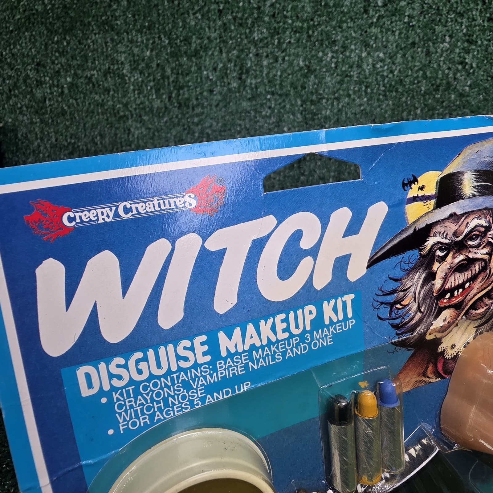 NEW - Vintage 1988 Creepy Creatures Witch Disguise Makeup Kit - Thumbnail 3