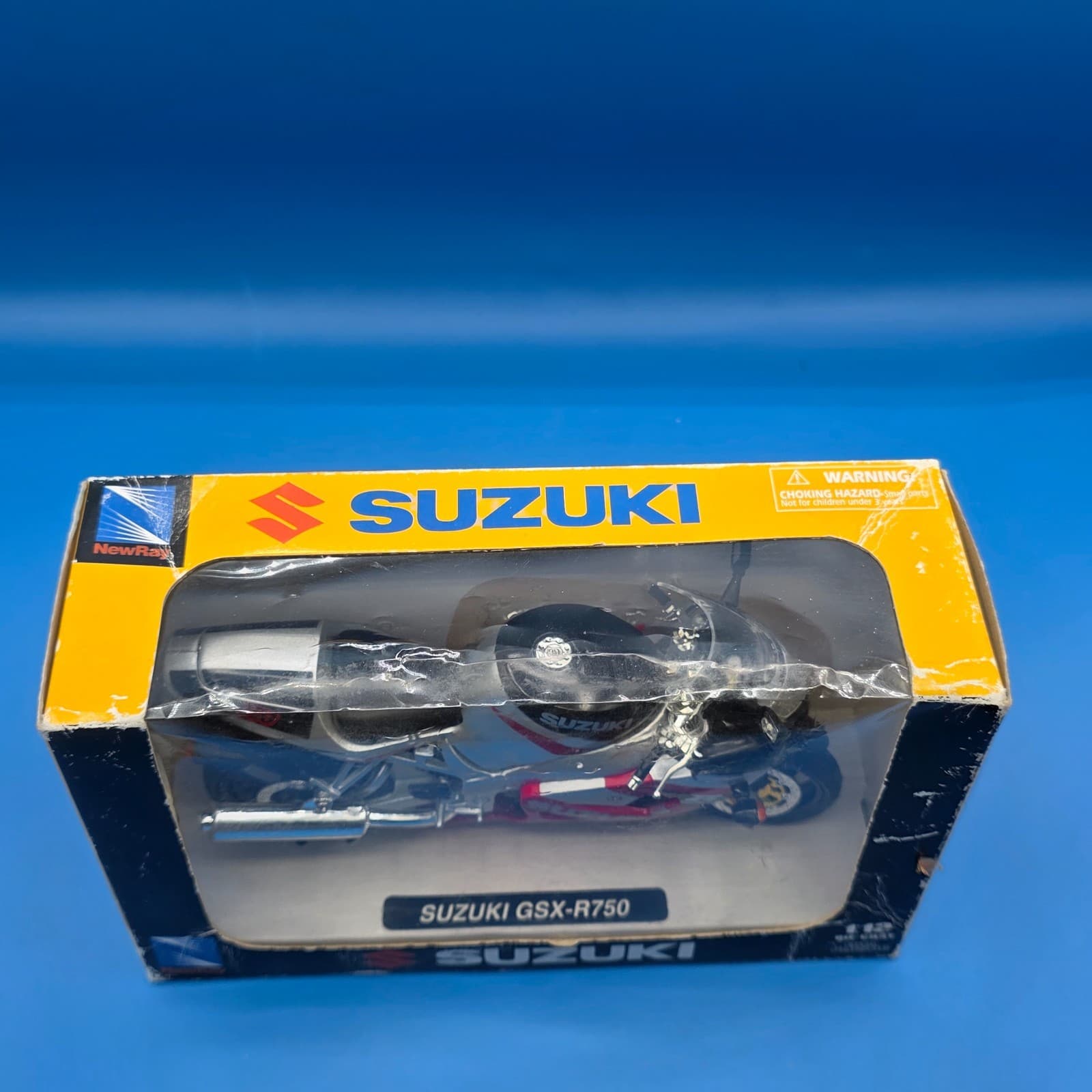 1/12 Scale SUZUKI GSX-R750 Diecast Motorcycle Miniature Car new - Thumbnail 6