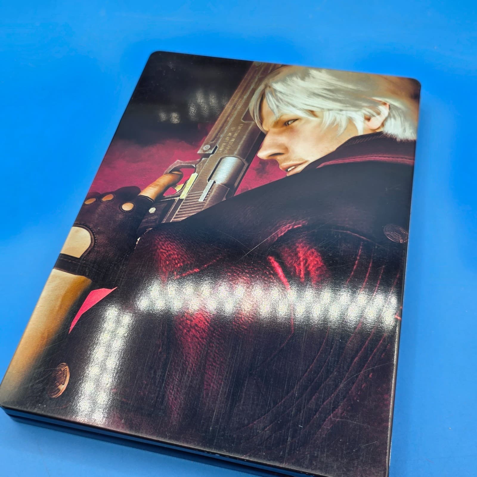 Devil May Cry 4 Collectors Edition Steelbook Xbox 360 Complete CIB w/ Slip Cover - Thumbnail 6
