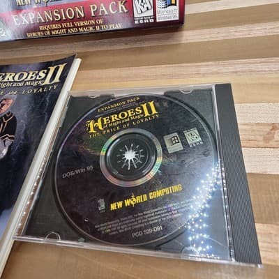 Heroes of Might and Magic II: The Price of Loyalty Big Box Game w/Original - Thumbnail 7