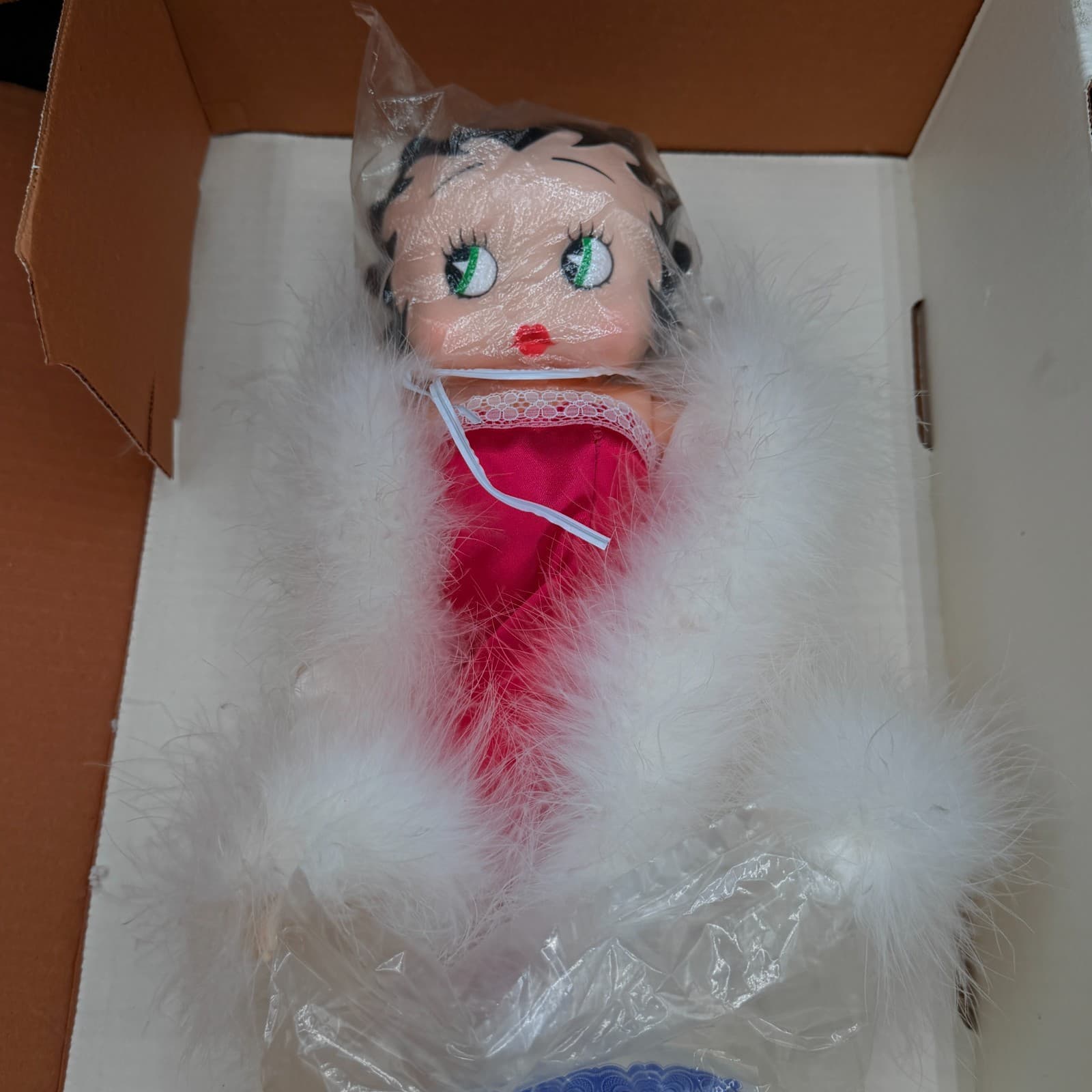 NIB 1984 Betty Boop 20" Doll Lmtd Ed #527/5000 H. Garfinkel Signed COA Issue #1 - Thumbnail 2
