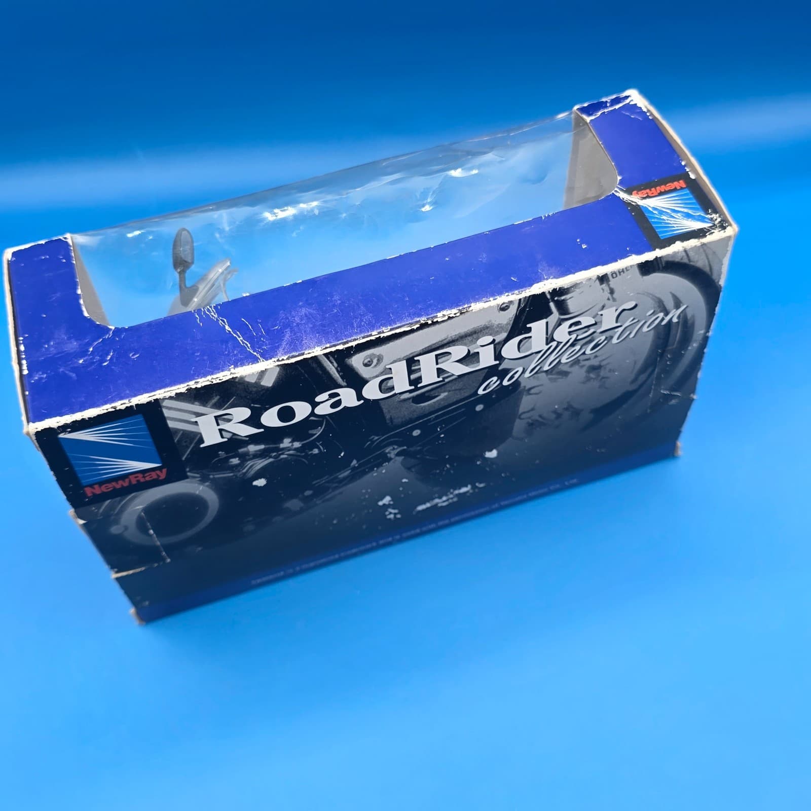 New - NewRay Road Rider Collection 1:12 Die-Cast Metal Yamaha Black/GrayYZF-R1 - Thumbnail 5