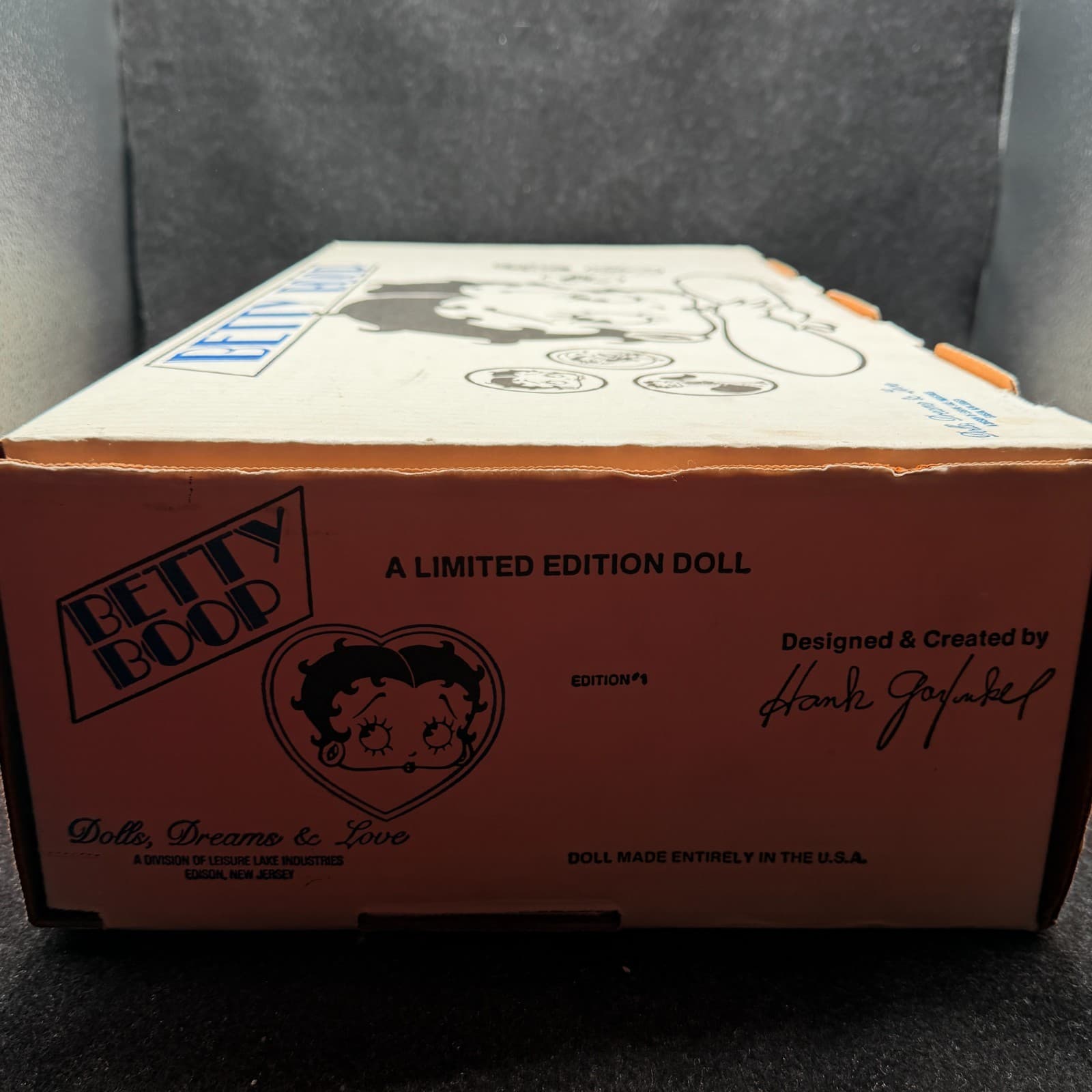 NIB 1984 Betty Boop 20" Doll Lmtd Ed #527/5000 H. Garfinkel Signed COA Issue #1 - Thumbnail 12