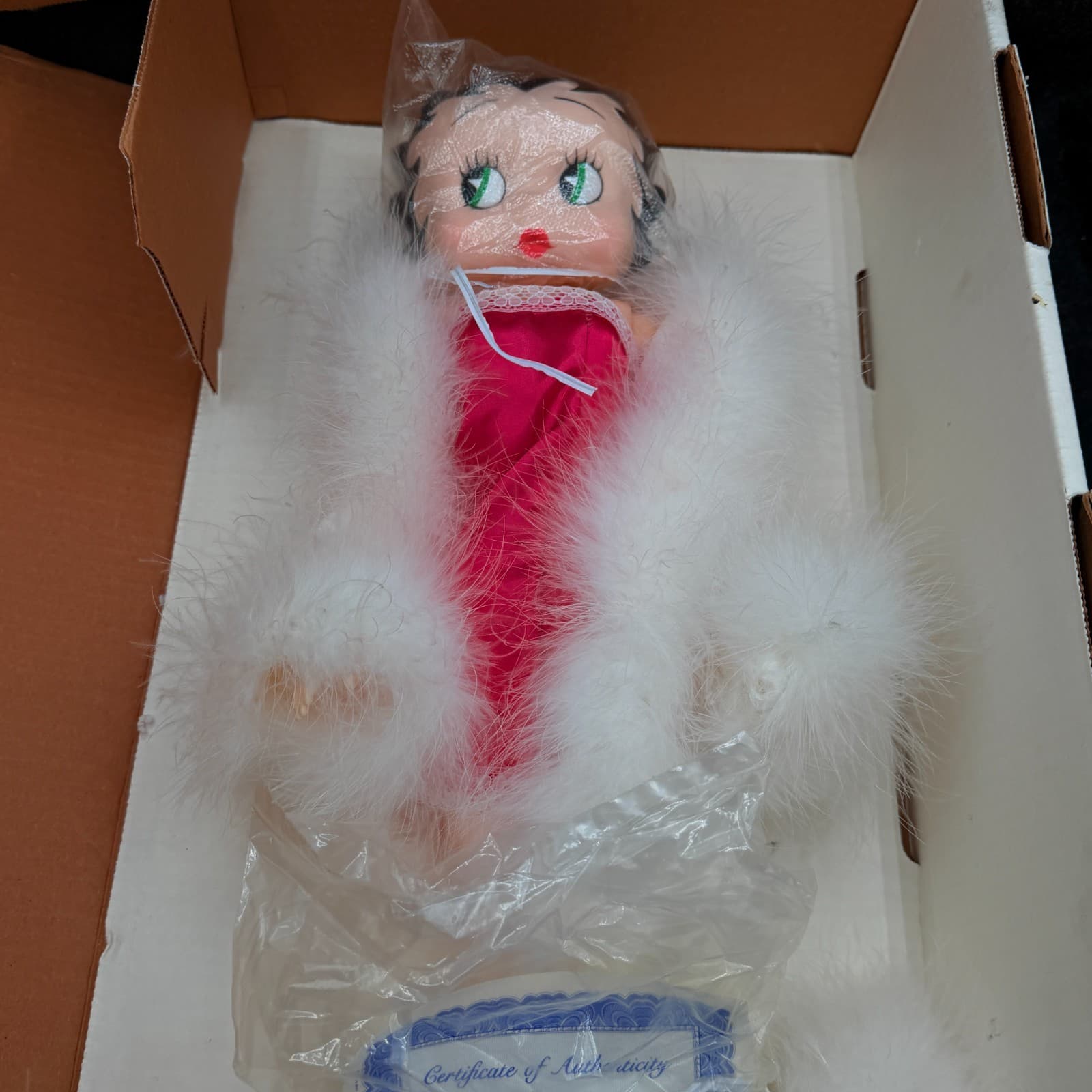 NIB 1984 Betty Boop 20" Doll Lmtd Ed #527/5000 H. Garfinkel Signed COA Issue #1 - Thumbnail 8
