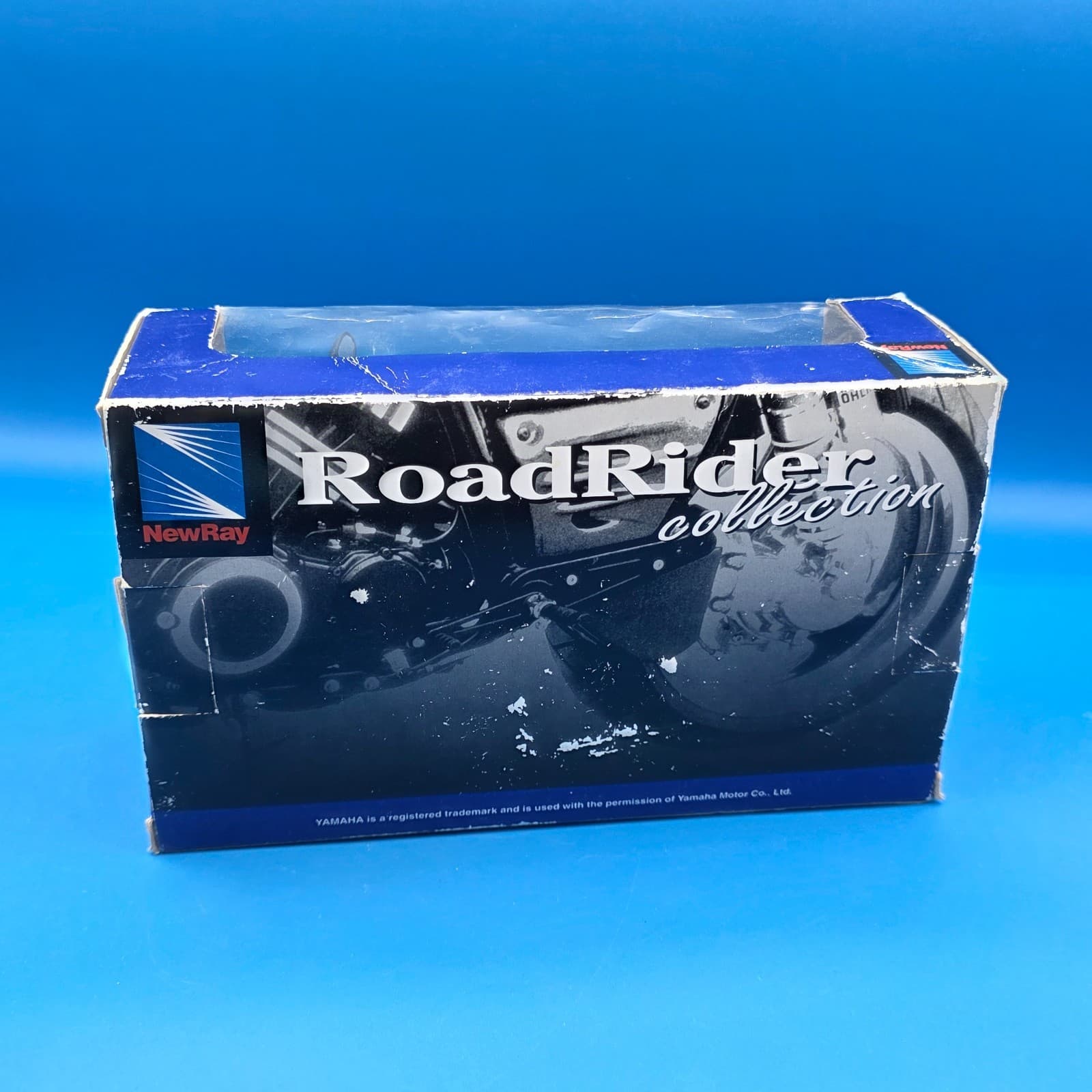 New - NewRay Road Rider Collection 1:12 Die-Cast Metal Yamaha Black/GrayYZF-R1 - Thumbnail 6