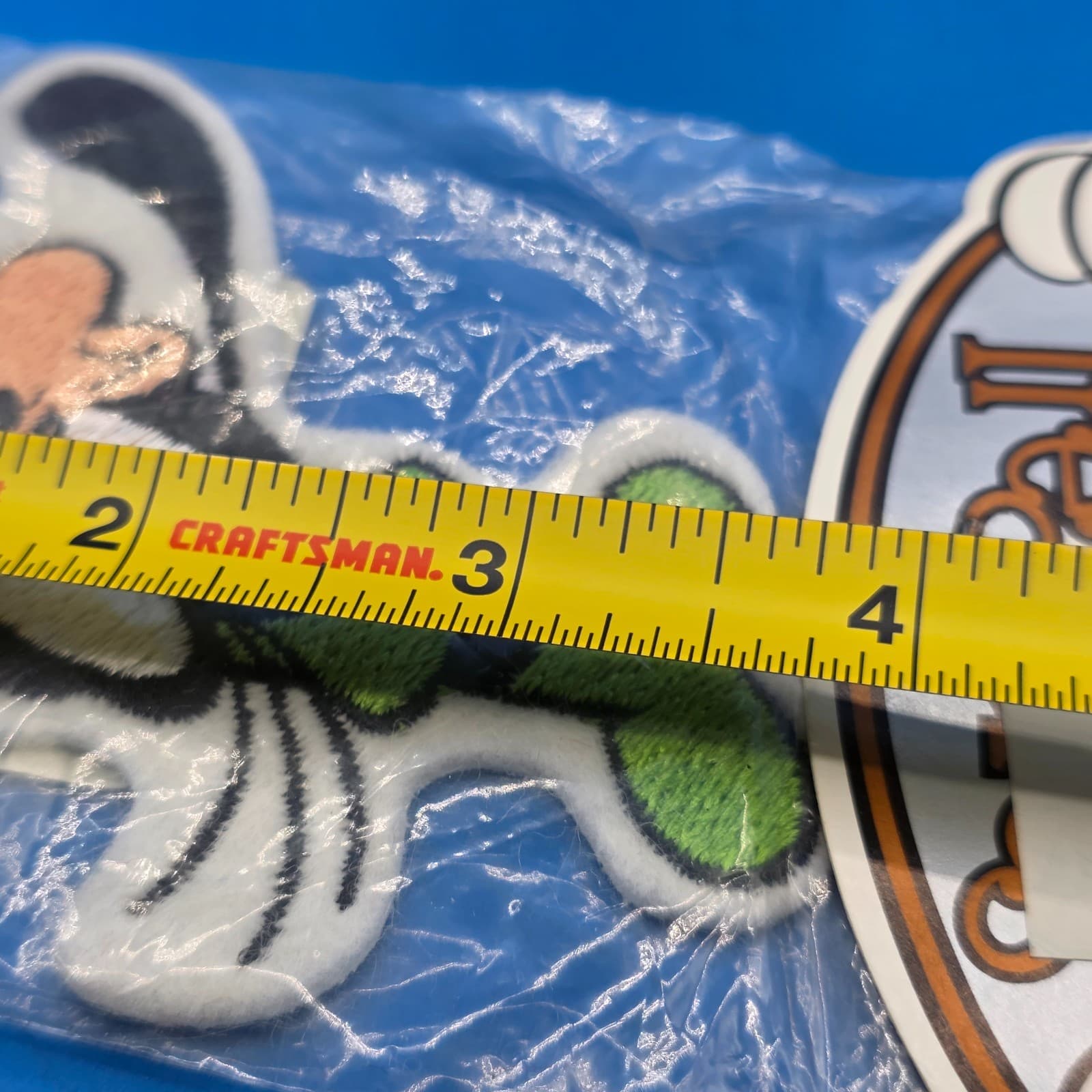 Disney Treasures Vintage 80’s Goofy Embroidered Applique Iron On Patch NOS - Thumbnail 3