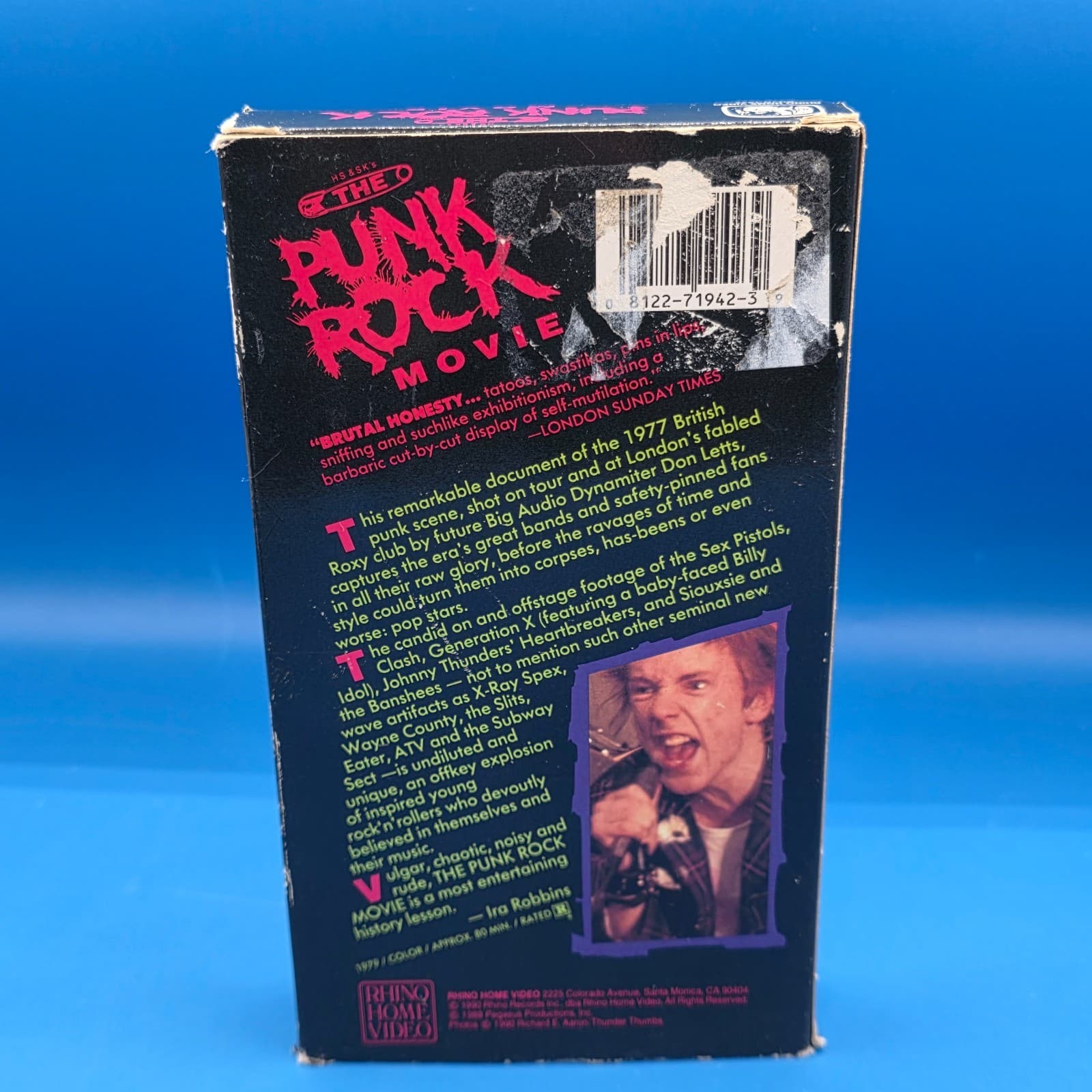 The Punk Rock Movie (VHS) 1979 Billy Idol, Sex Pistols - Thumbnail 5