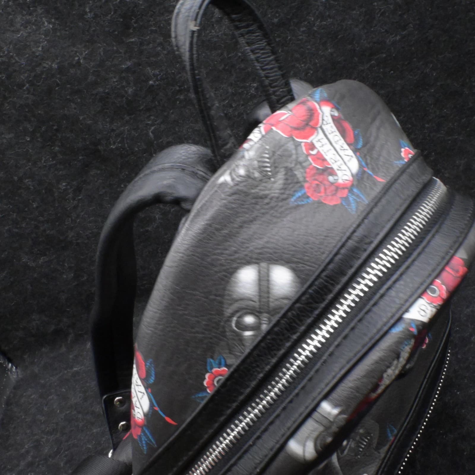 Loungefly Star Wars Darth Vader Dark Side Rose Tattoo Mini Backpack - Thumbnail 6