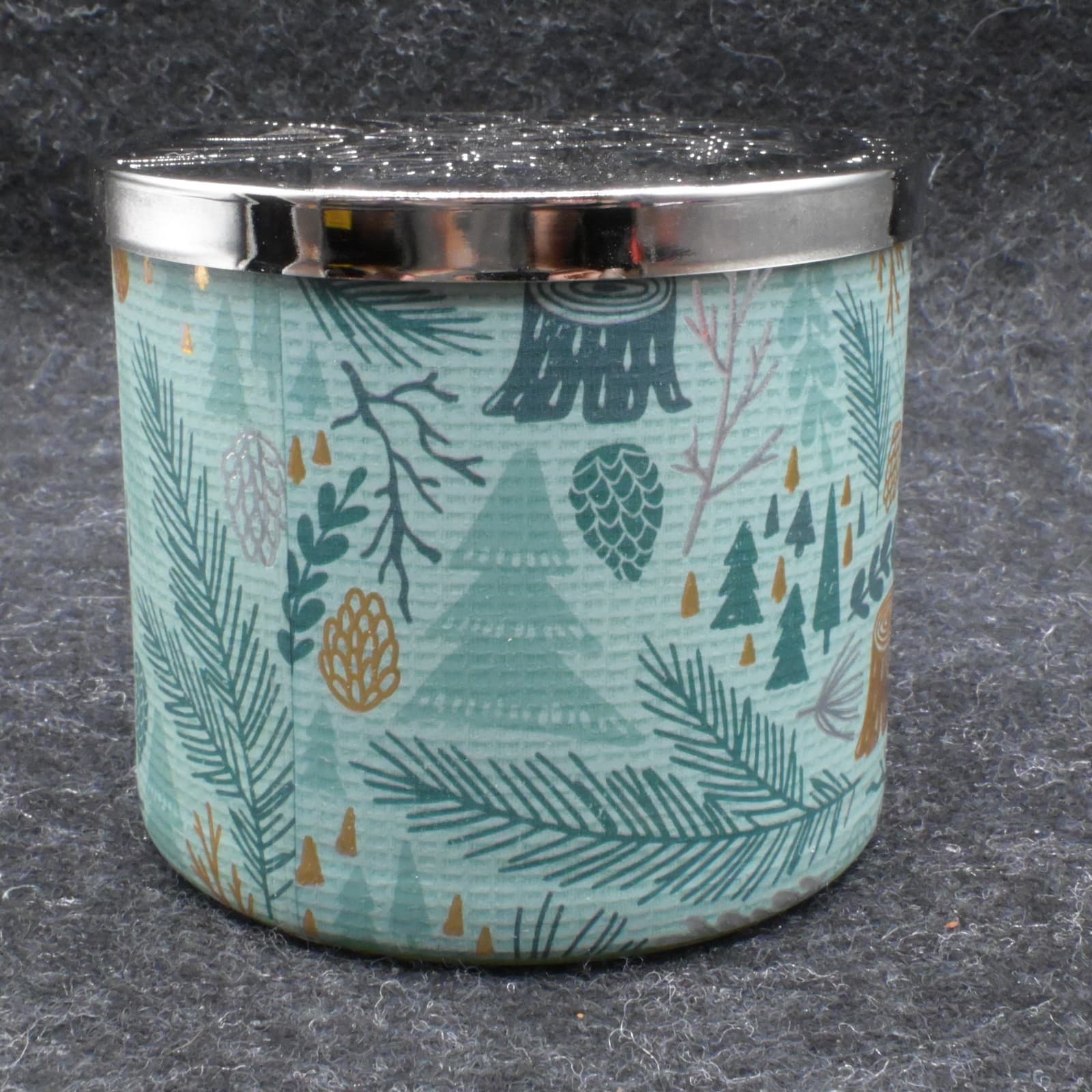 Fresh Balsam Bath & Body Works 3 Wick Scented Candle White Barn - 14.05 Oz - Thumbnail 2
