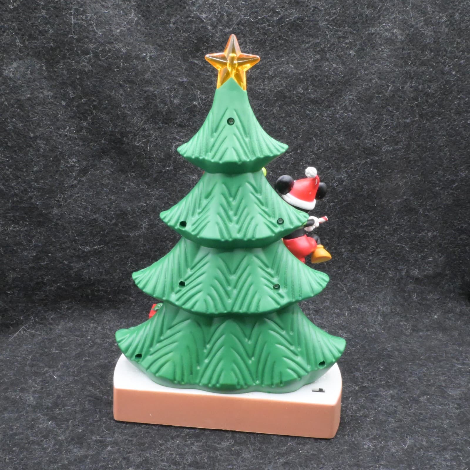 Disney Christmas Animated Mickey Mouse Decorating the Tree Music LED Lights - Thumbnail 4